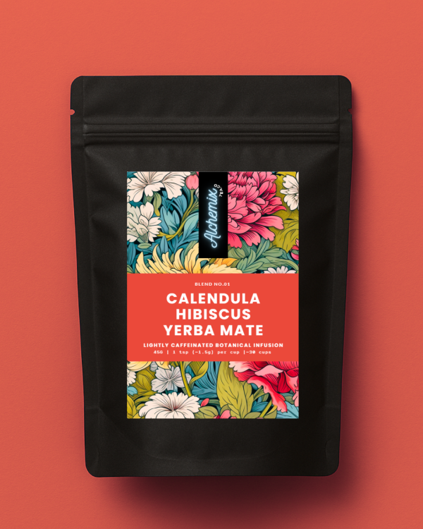 Blend No.01 - Calendula, Hibiscus, Yerba Mate