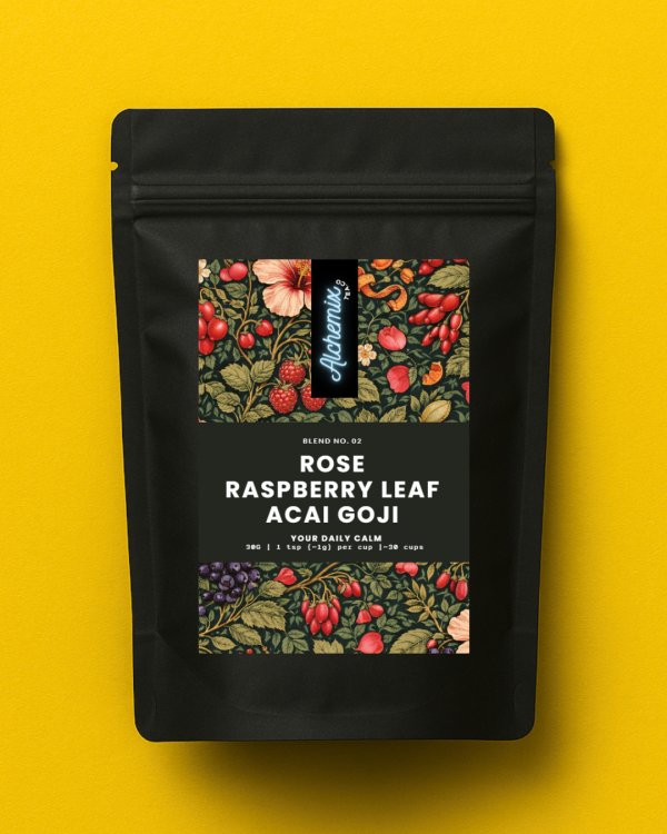 Blend No.02 - Rose, Raspberry Leaf, Acai, Goji